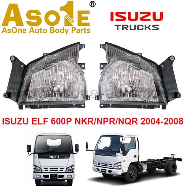 AO-IZ01-301 HEAD LAMP FOR ISUZU 600P NKR NPR NQR 2004-2008