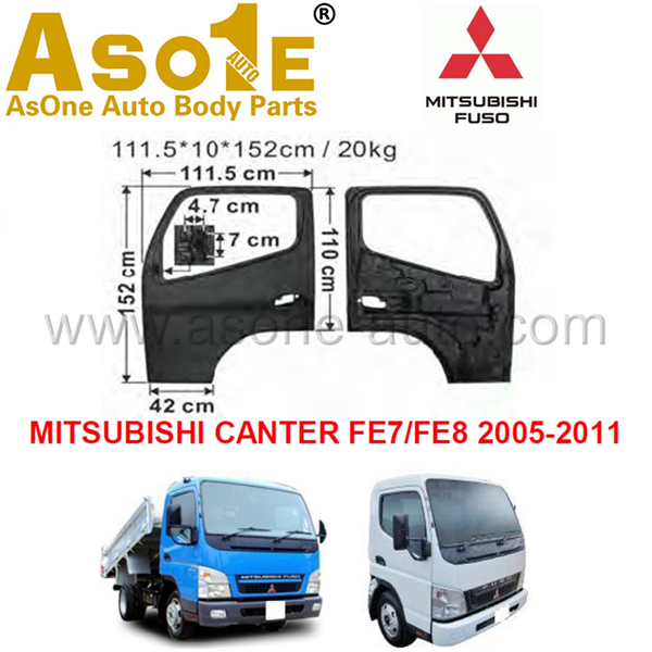 AO-MT01-101 DOOR SHELL FOR MITSUBISHI CANTER FE7 FE8 2005-2011