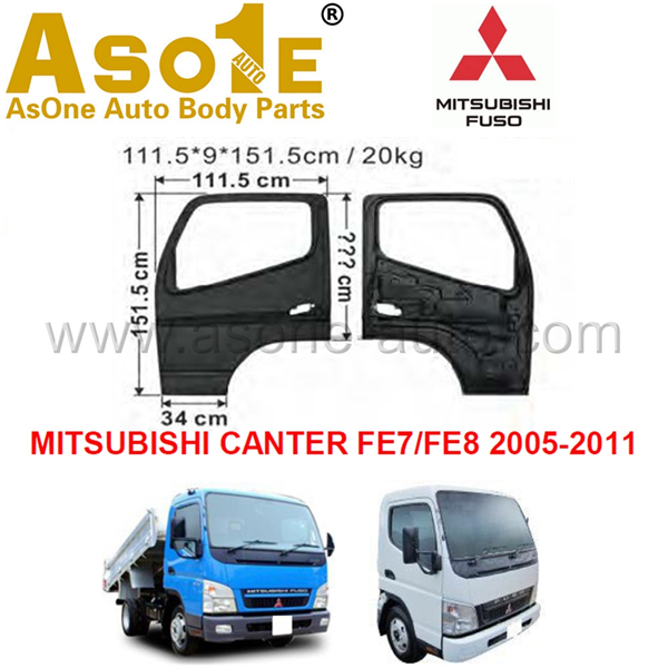 AO-MT01-104 DOOR SHELL FOR MITSUBISHI CANTER FE7 FE8 2005-2011