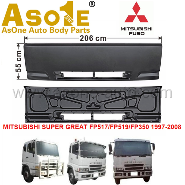 AO-MT03-103 FRONT PANEL FOR MITSUBISHI SUPER GREAT FP517 FP519 FP350 1997-2007