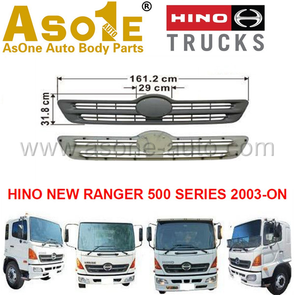 AO-HN03-207-GRILLE-FOR-HINO-NEW-RANGER-500-SERIES-2003-ON