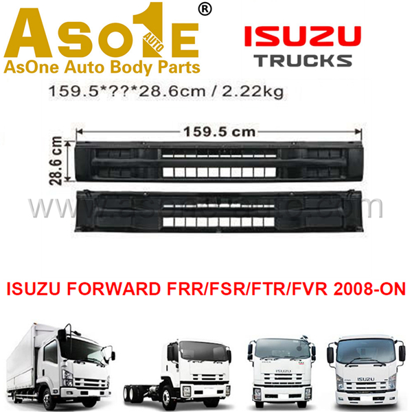 AO-IZ05-205 CENTER GRILLE FOR ISUZU FORWARD FRR FSR FTR FVR 2008-ON